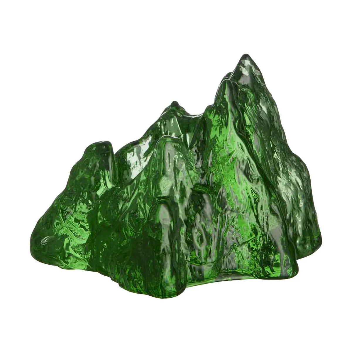 The Rock votive 91 mm, Emerald green Kosta Boda