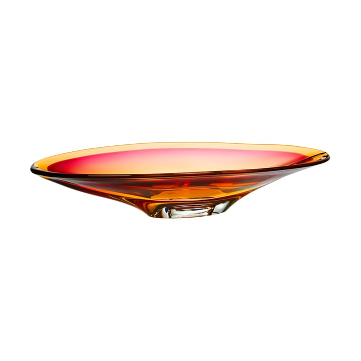 Vision saucer Ø52.5 cm, Pink-bärnsten Kosta Boda