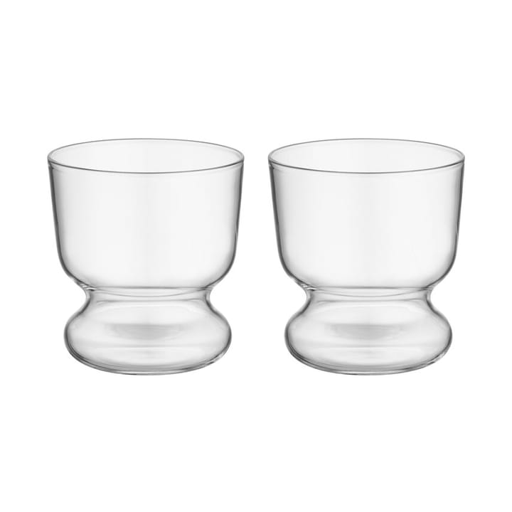 Viva old fashioned glass 28 cl 2-pack - Clear - Kosta Boda