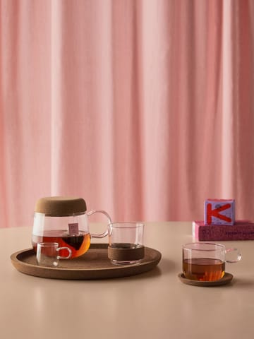 Viva teapot with cork lid 1.2 L - Clear - Kosta Boda