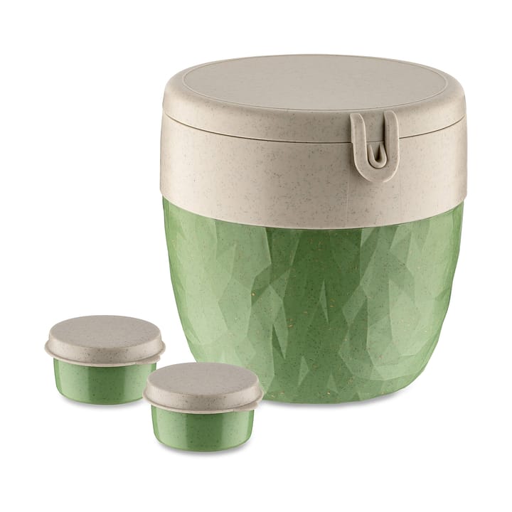 Bentobox lunch box L, Natural leaf green Koziol