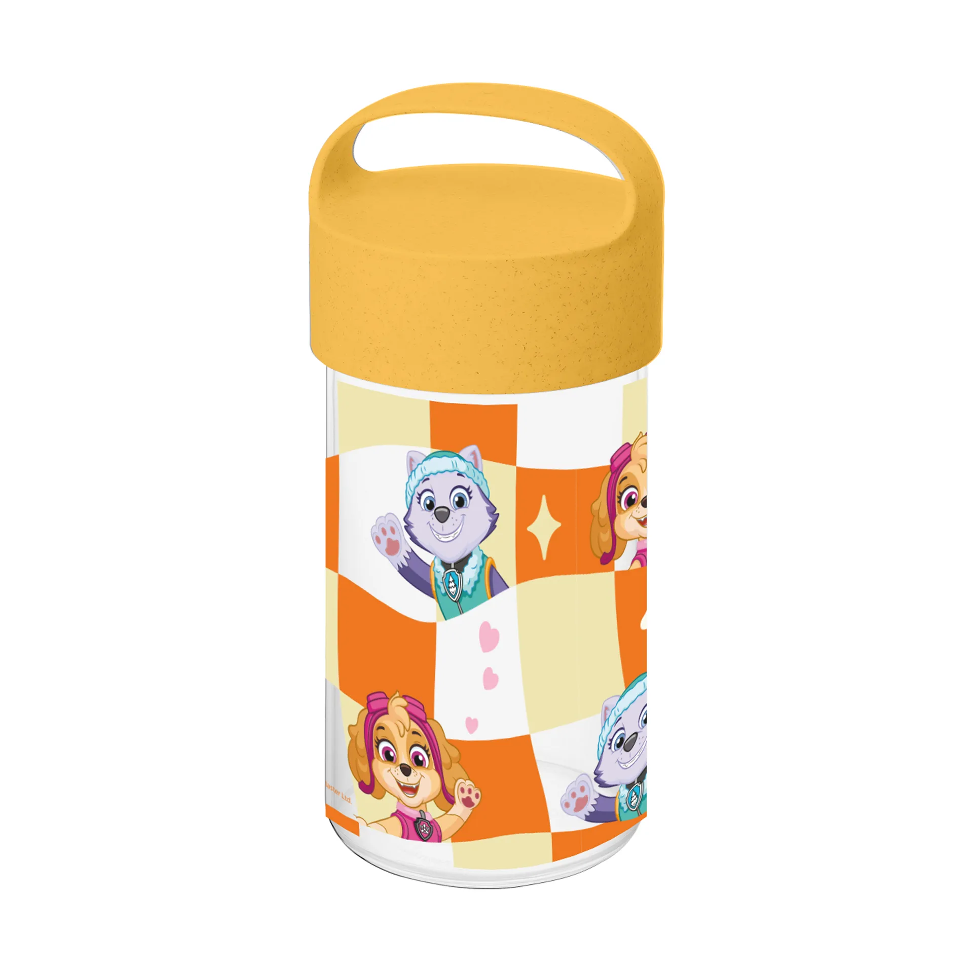 Buddy Snack Paw Patrol water bottle 50 cl, Yellow Koziol