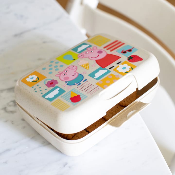 Candy Greta Gris lunchbox L, Beige Koziol