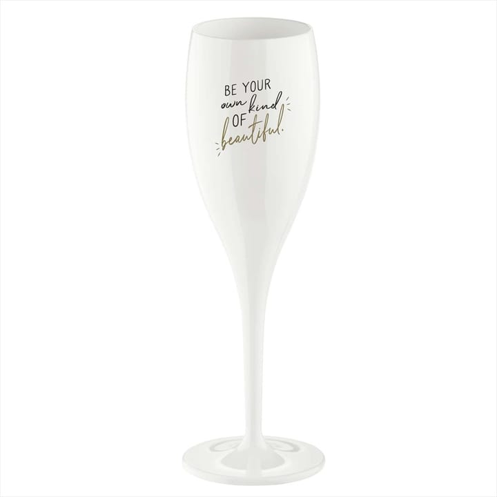 Cheers champagne glasses 10 cl 6-pack - Be your own kind of beautiful - Koziol