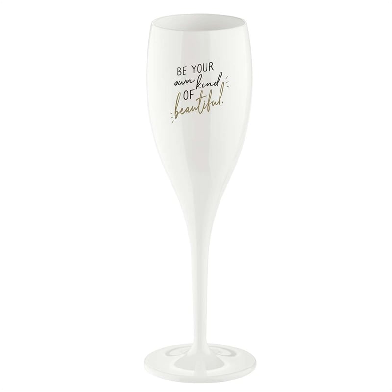 Koziol Cheers champagne glasses 10 cl 6-pack Be your own kind of beautiful