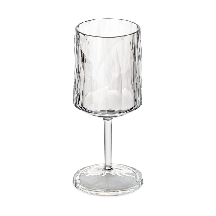 Club No. 21 wine glass plastic 25 cl 2-pack - Crystal clear - Koziol