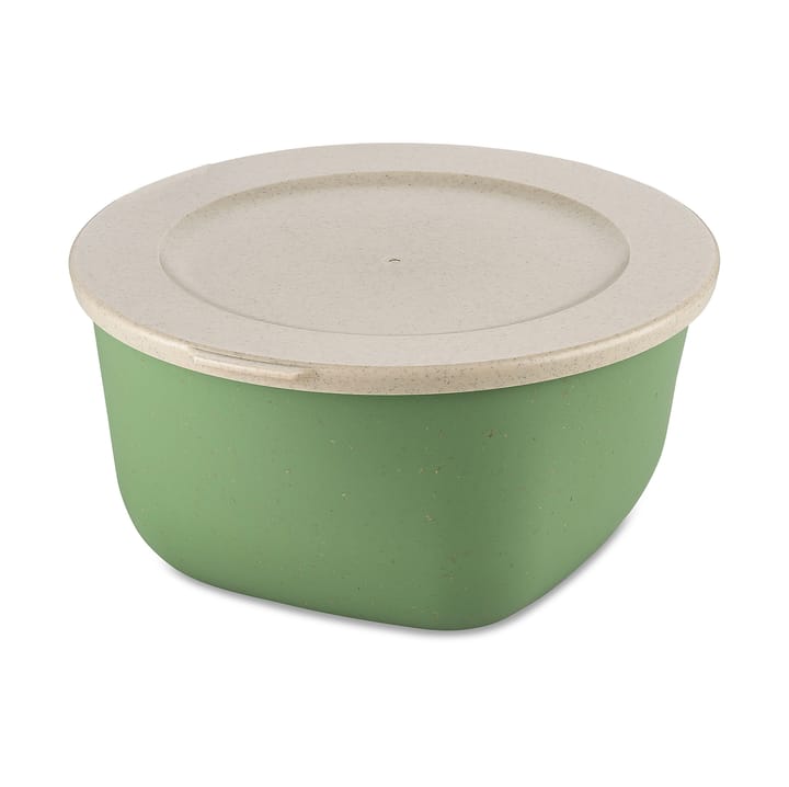 Connect bowl/jar with lid 2 l, Natural leaf green Koziol