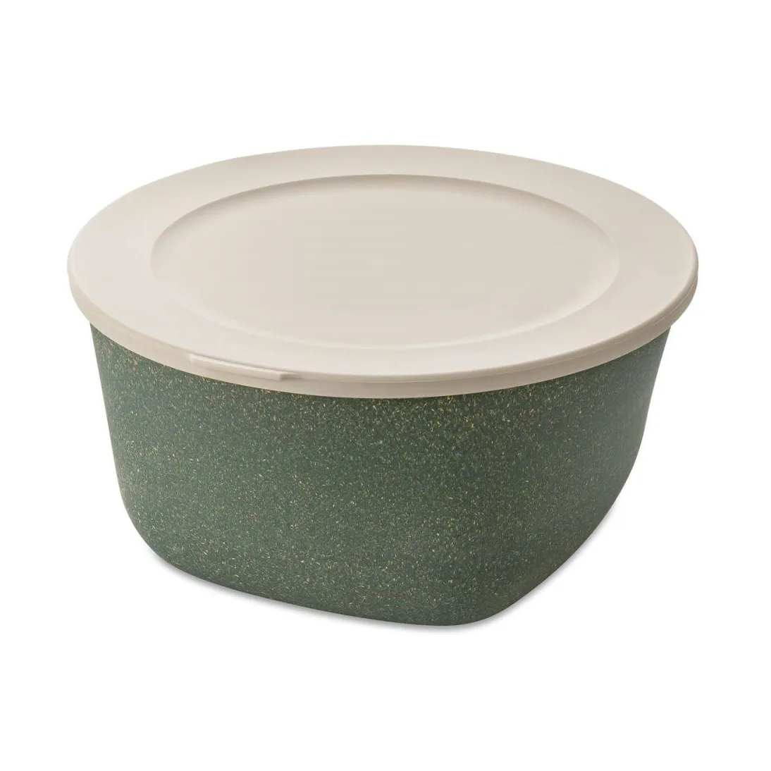 Connect bowl/jar with lid 4 l, Natural ash grey Koziol