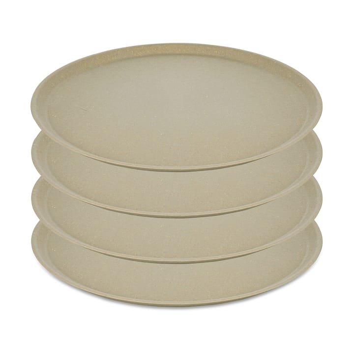 Connect plate Ø25.5 cm 4-pack - Natural desert sand - Koziol