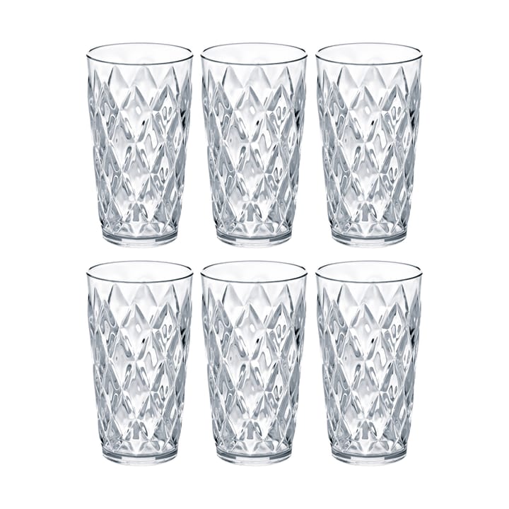 Crystal L glasses 6-pack - Crystal glass - Koziol