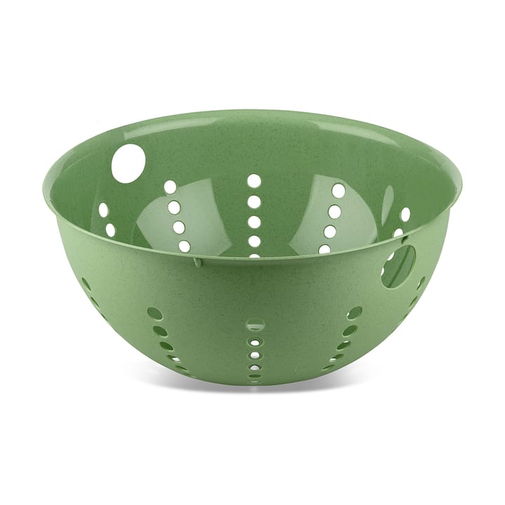 Palsby colander L 5 l, Natural leaf green Koziol