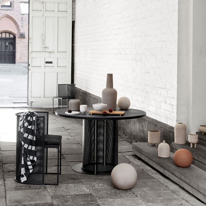 Bauhaus dining table, Beige Kristina Dam Studio