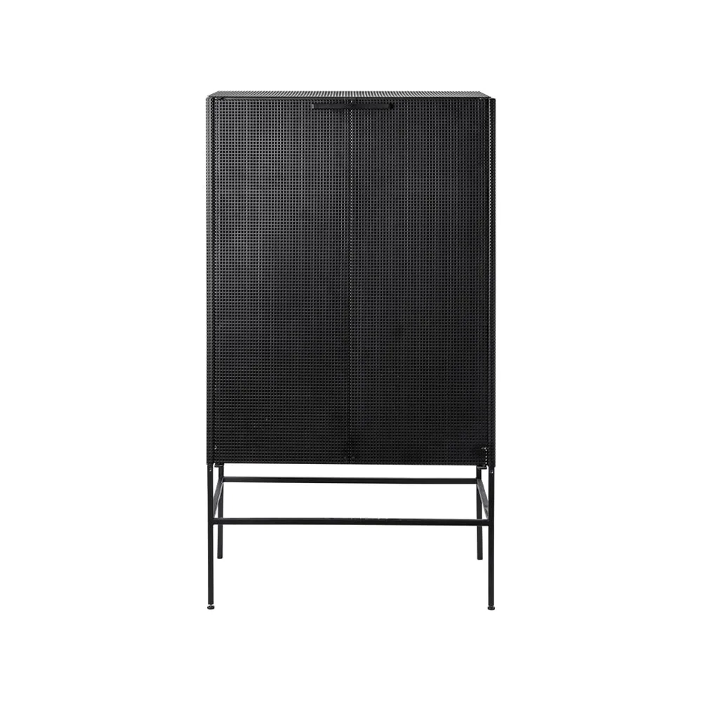Grid cabinet, Black Kristina Dam Studio