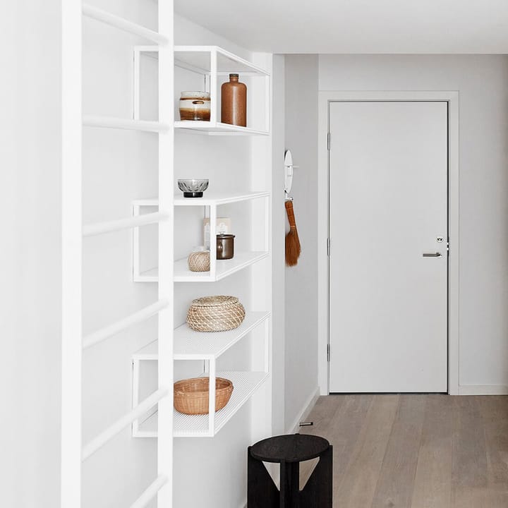 Grid wall shelf, Black Kristina Dam Studio