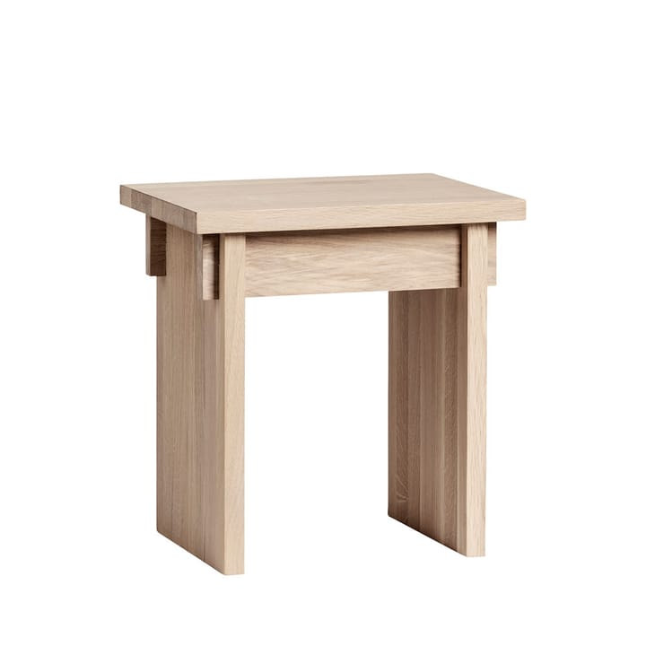 Japanese Dining chair stool, Oiled oak Kristina Dam Studio