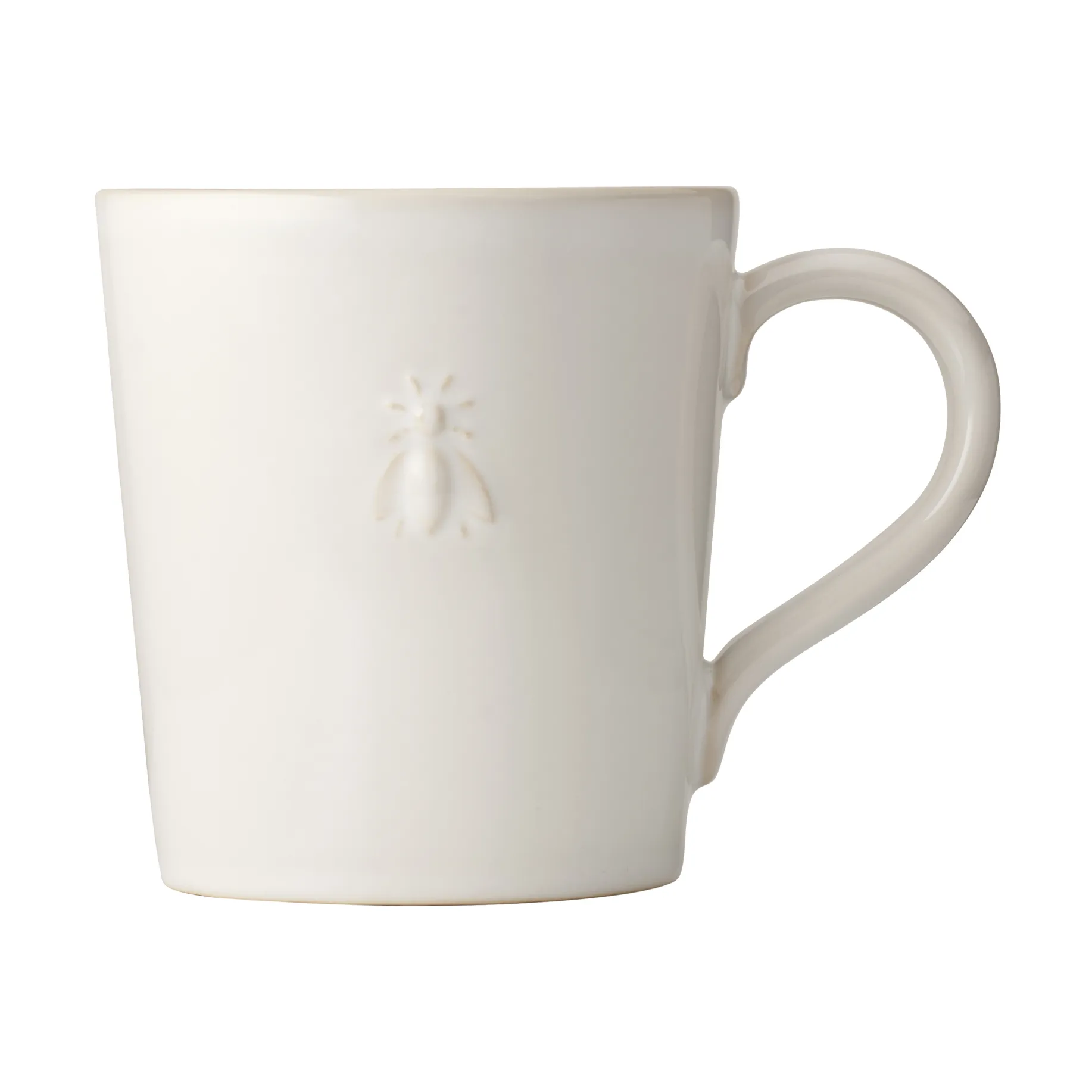 Abeille ceramic mug 2-pack, White La Rochère