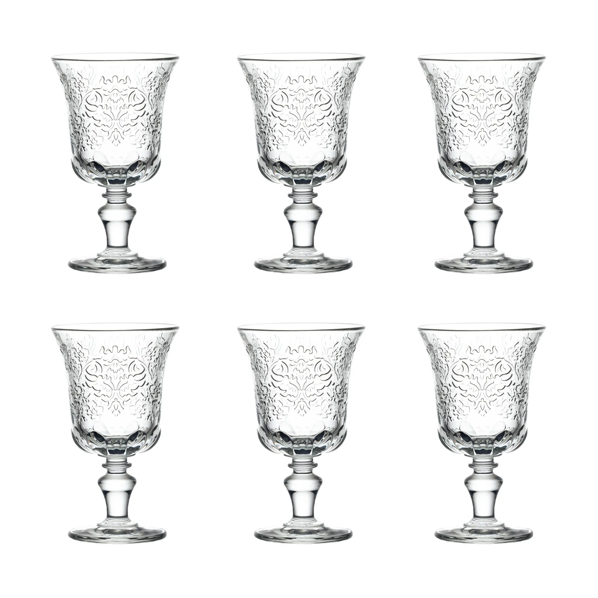 Amboise wine glass 26 cl 6-pack, Clear La Rochère