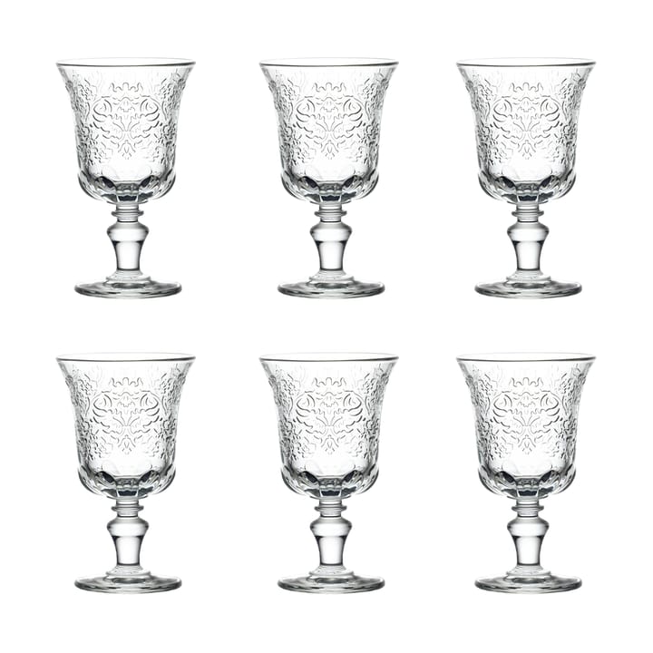 Amboise wine glass 26 cl 6-pack - Clear - La Rochère