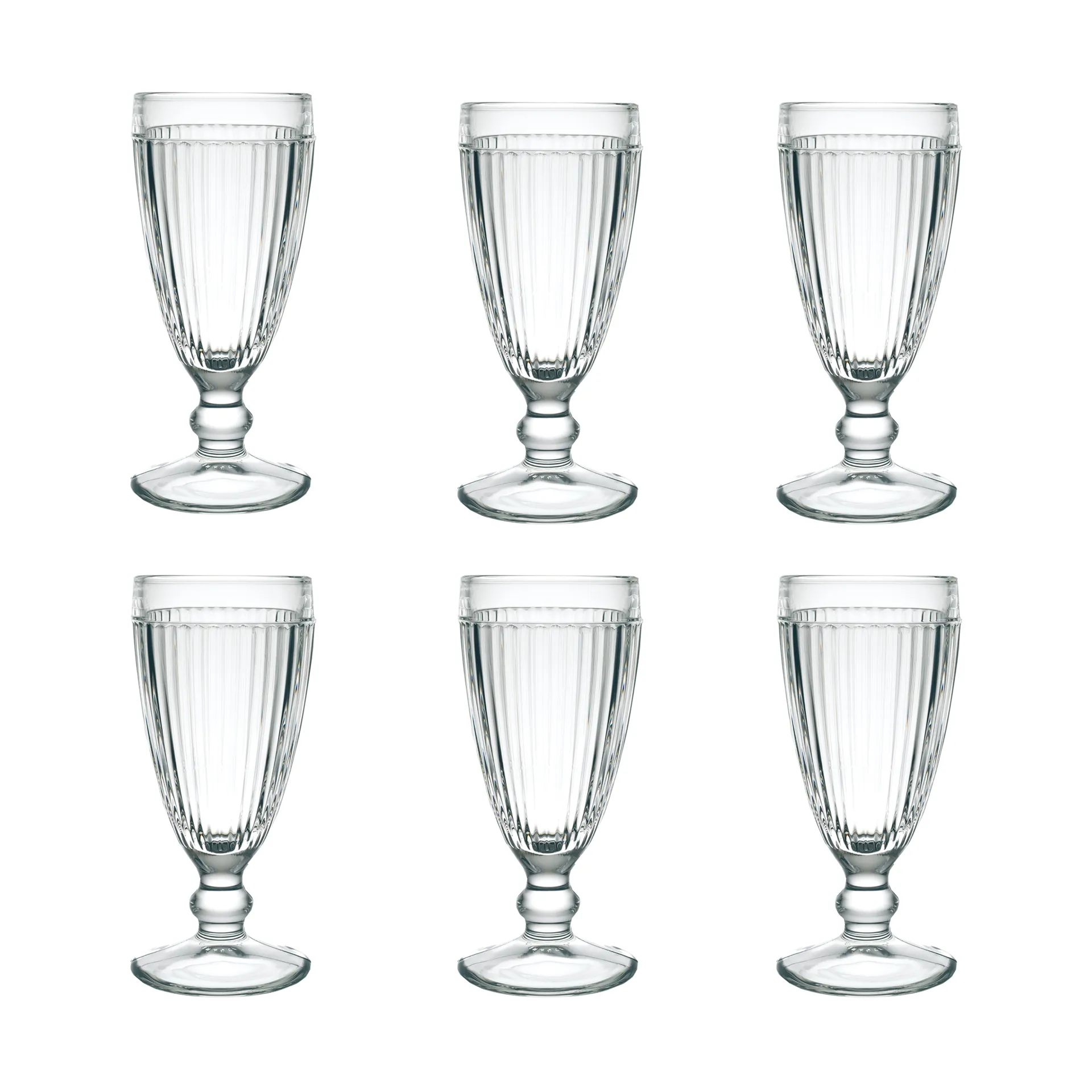 Antoaise beaker 29 cl 6-pack, Clear La Rochère