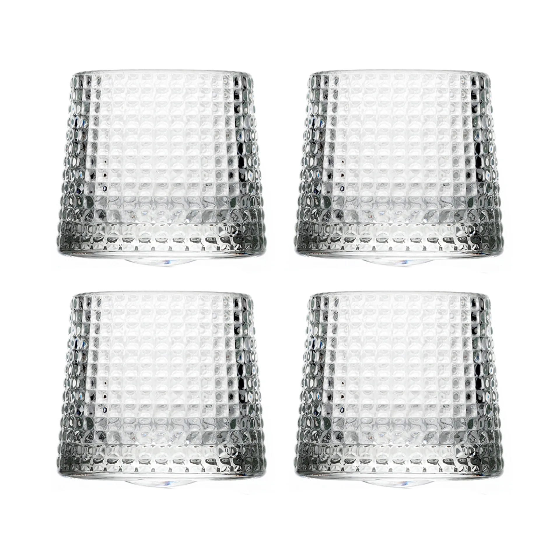 Blossom whiskeyglas 16 cl 4-pack, Clear La Rochère