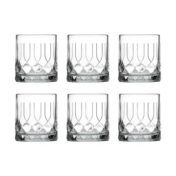 Chicago tumbler whisky glass 6-pack - 34 cl - La Rochère
