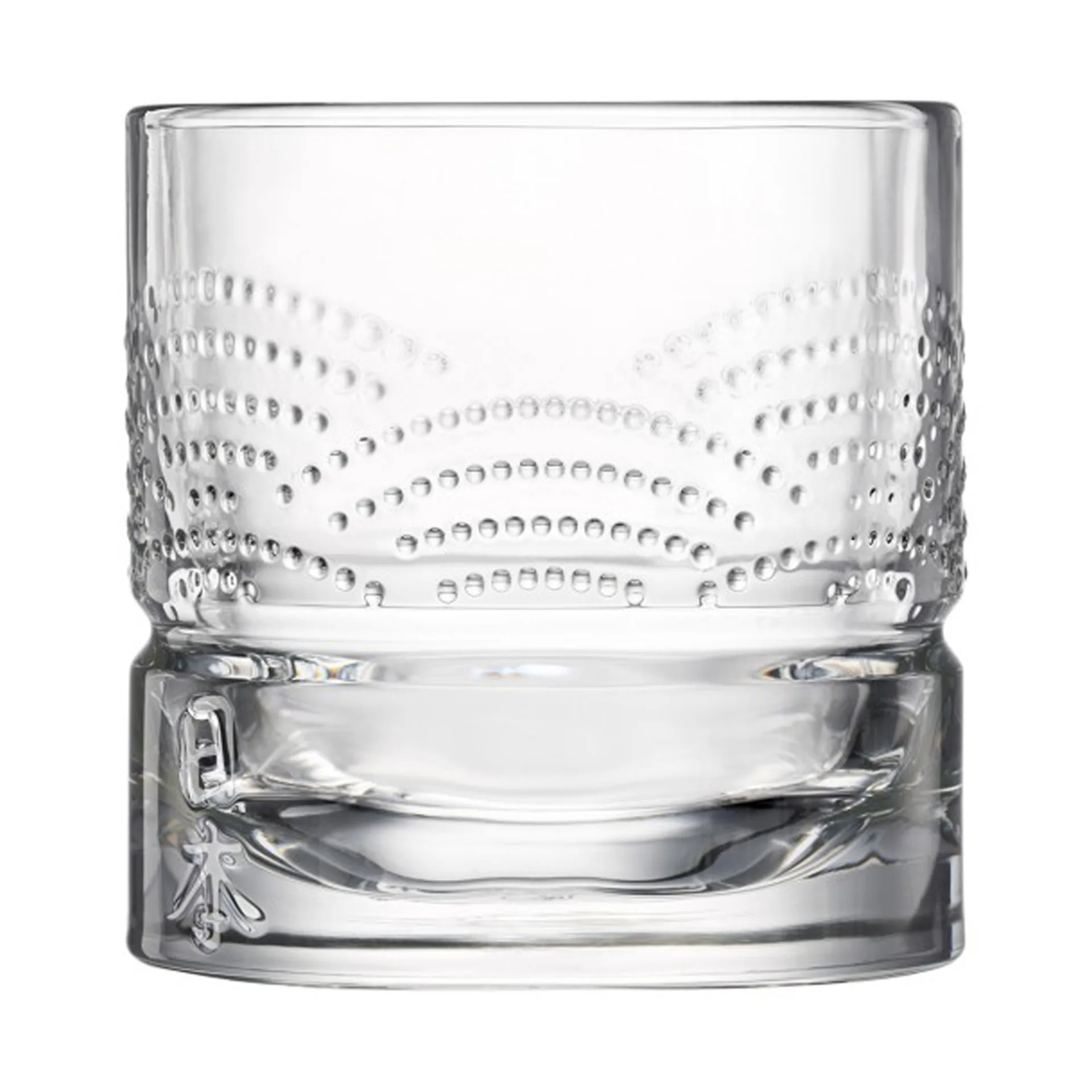 Dandy whiskey glass 4 pieces, Clear La Rochère