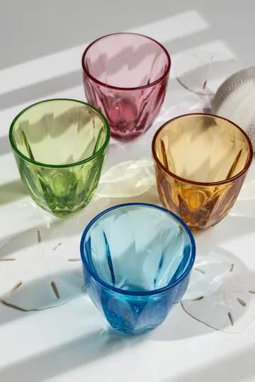 Lily water glass 6-pack - Tangerine - La Rochère