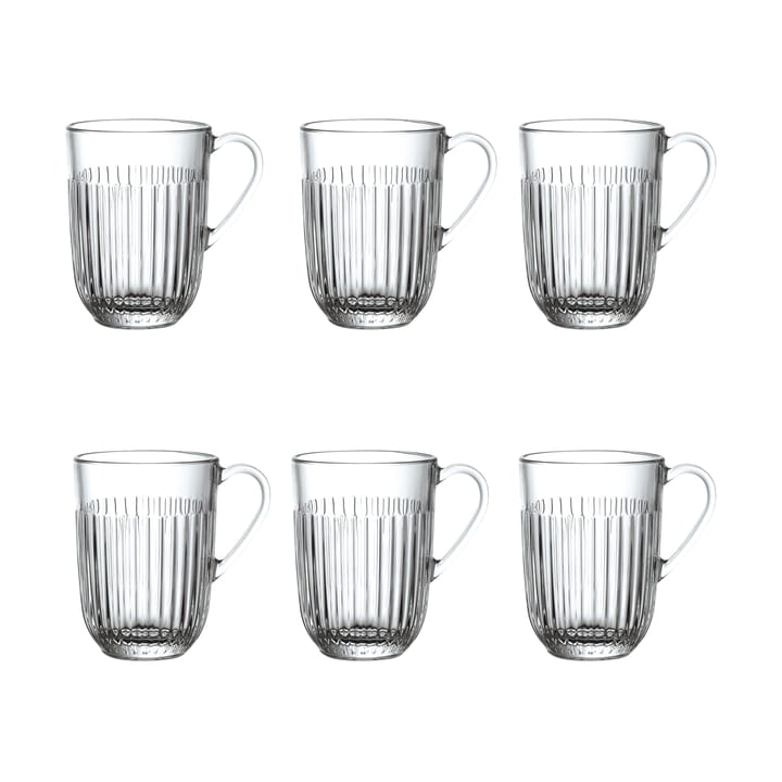 Ouessant mug 40 cl 6-pack, Clear La Rochère