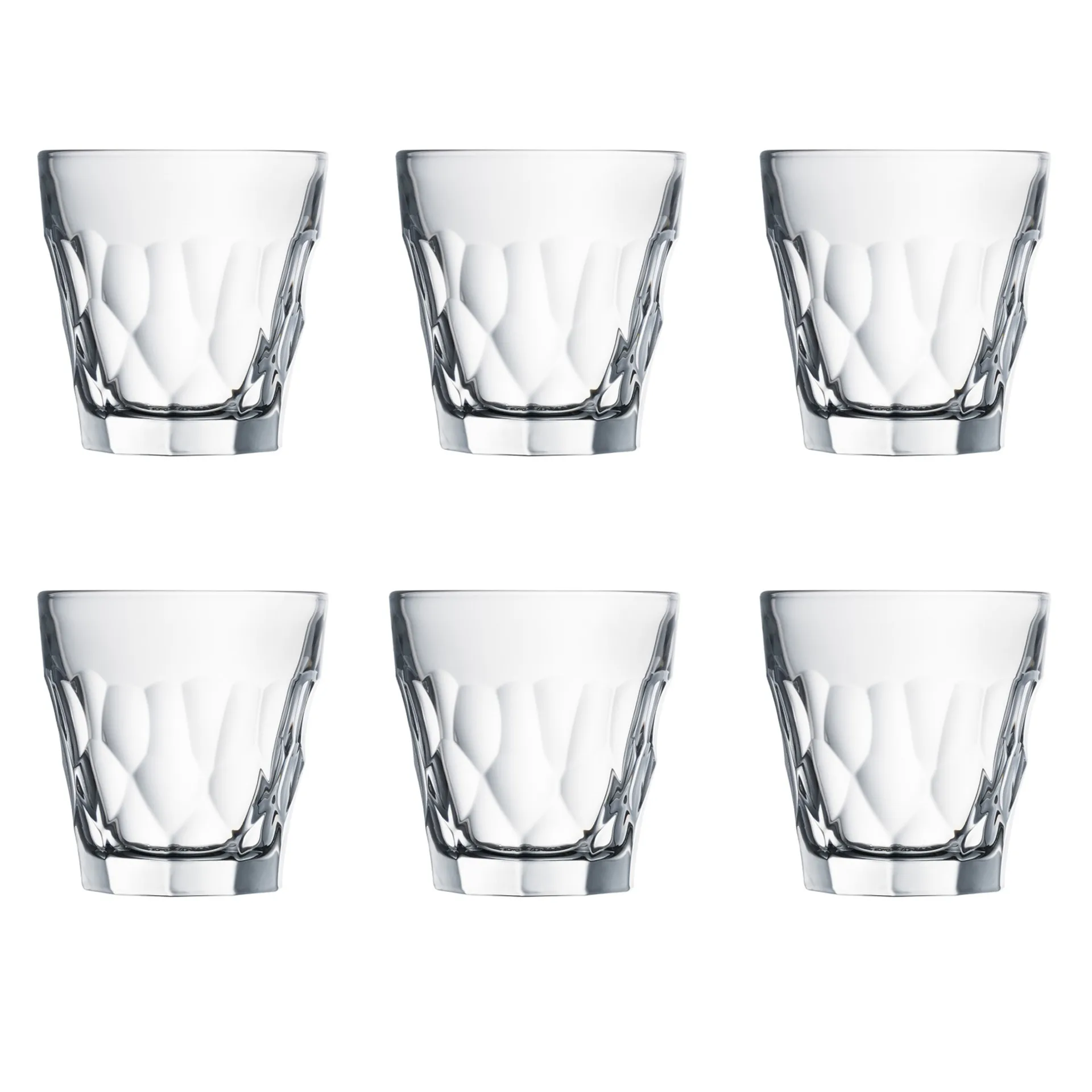Silex water glass 29 cl 6-pack, Transparent La Rochère