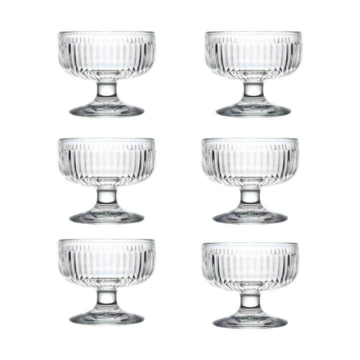 Tahiti dessert bowl 23 cl 6-pack  - Clear - La Rochère