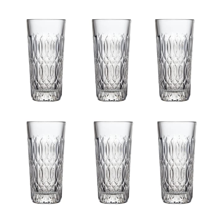 Verone drink glass 34 cl 6-pack, Clear La Rochère