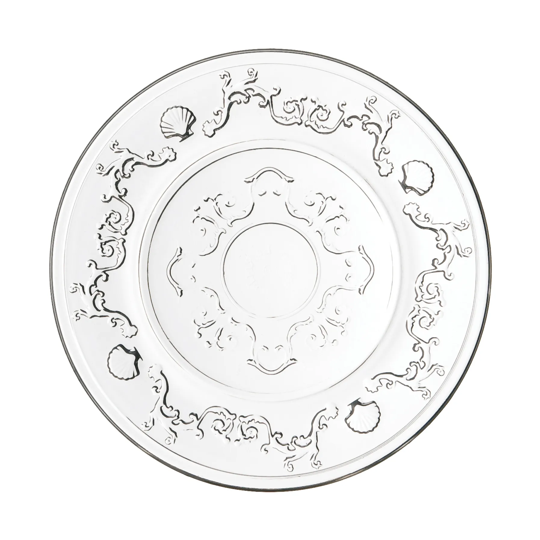 Versailles side plate 6-pack, Glass La Rochère