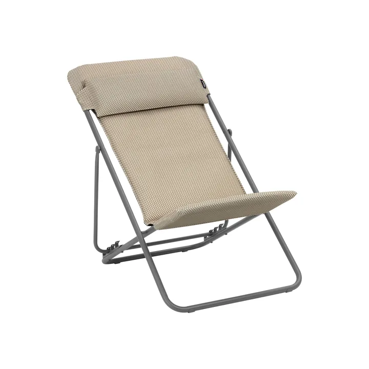 Maxi Transat + Bec sun chair BeComfort - Moka - Lafuma