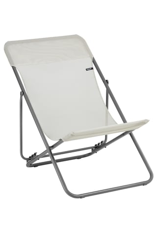 Lafuma Maxi Transat sun chair Batyline Seigle