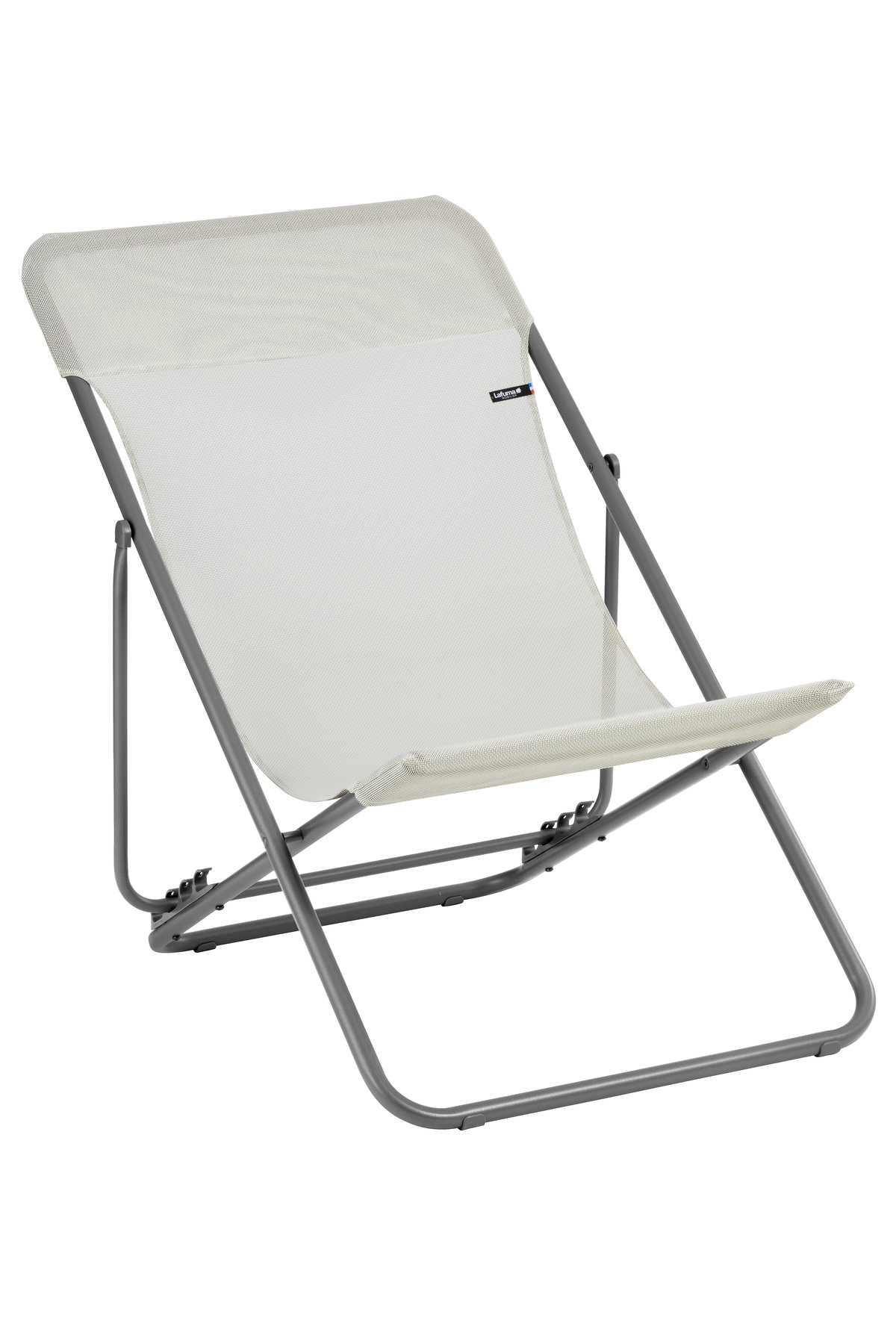 Lafuma Maxi Transat sun chair Batyline Seigle