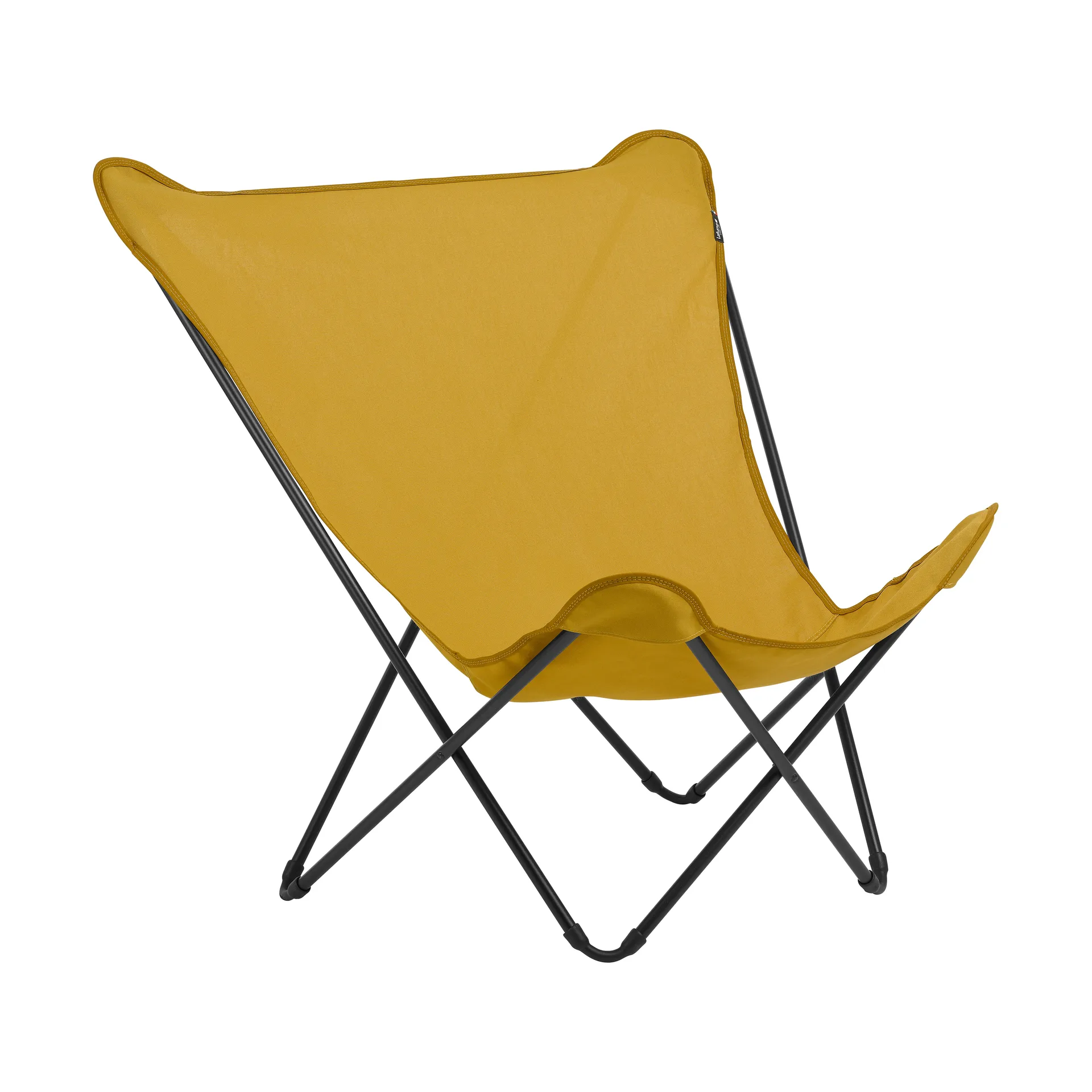 Popup XL Seville sun lounger, Curry/yellow Lafuma