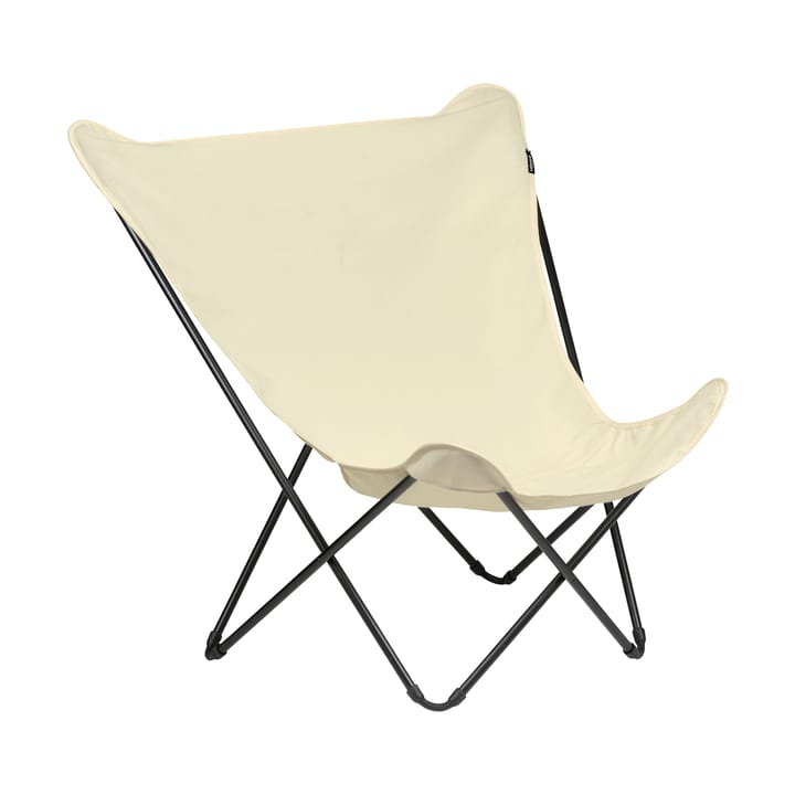 Popup XL Seville sun lounger, Ecru/white Lafuma