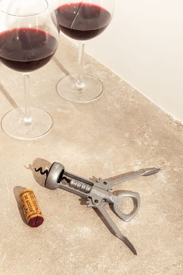De Gaulle winged corkscrew - Silver - L'Atelier du Vin