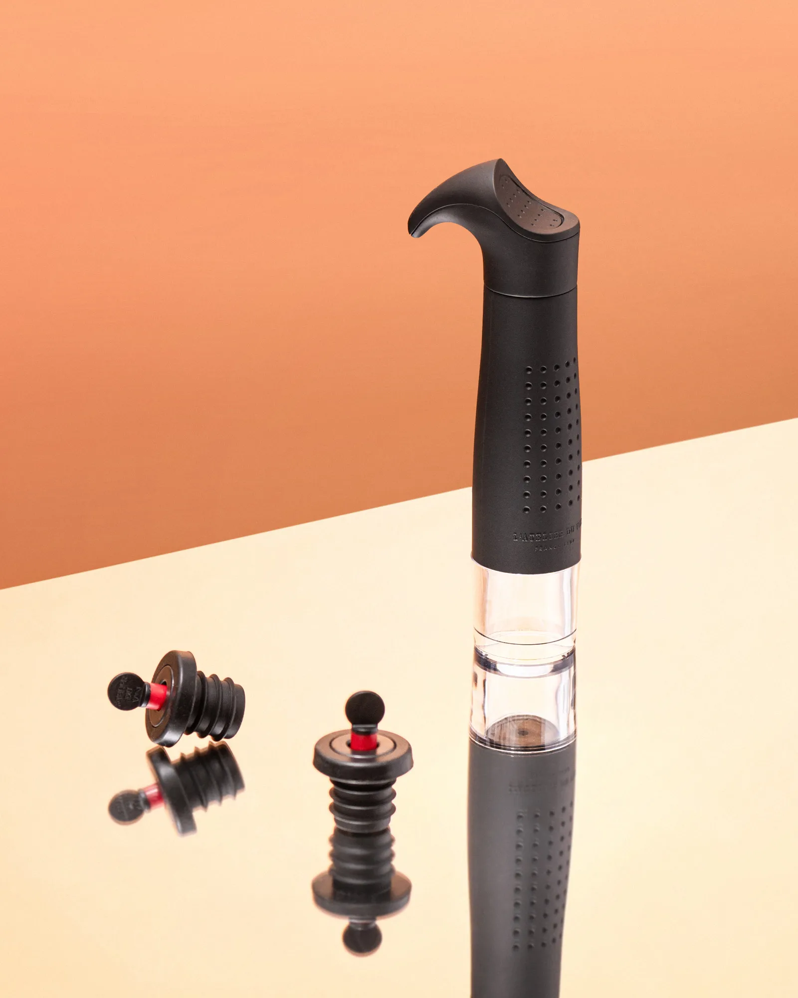 Gard'vin ON/OFF vacuum pump, Black L'Atelier du Vin