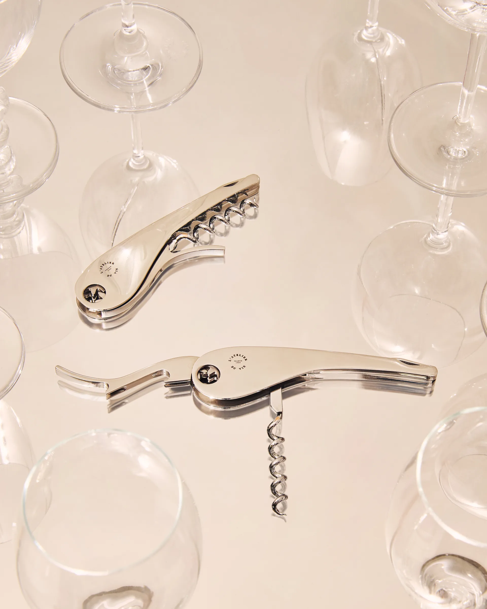 L’Atelier du Vin Soft Machine Silver corkscrew, Silver L'Atelier du Vin