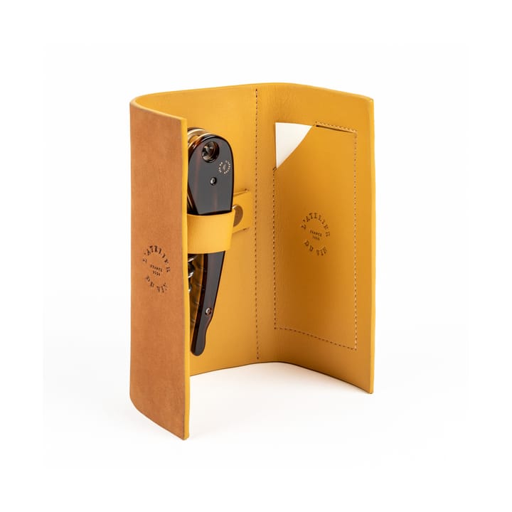 Soft machine nomad corkscrew leather case - 2 pieces - L'Atelier du Vin