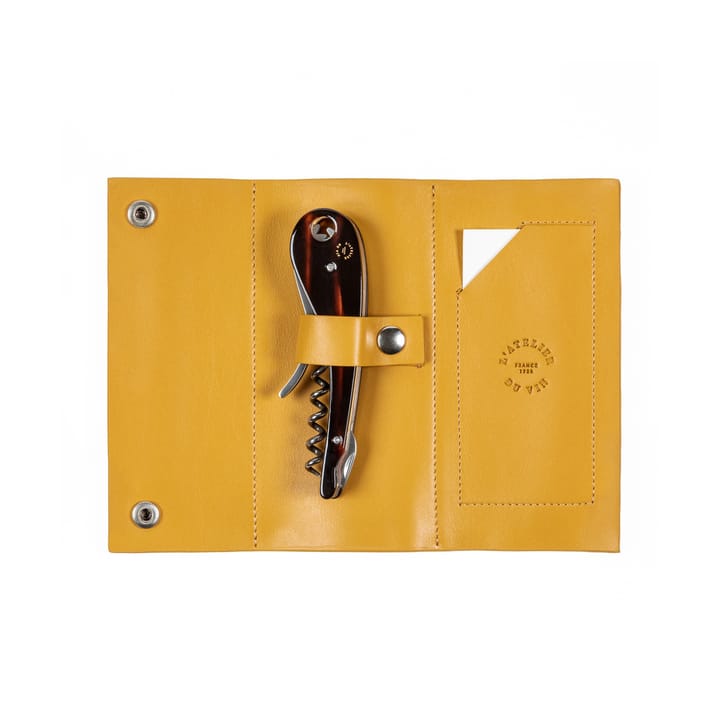 Soft machine nomad corkscrew leather case, 2 pieces L'Atelier du Vin