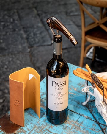 Soft machine nomad corkscrew leather case - 2 pieces - L'Atelier du Vin