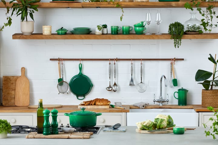 Craft spatula medium, Bamboo Green Le Creuset