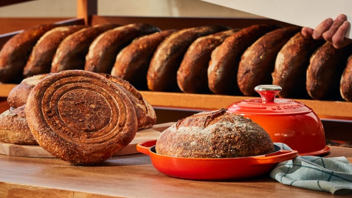 Le Creuset cast iron bread tin, Flame Le Creuset