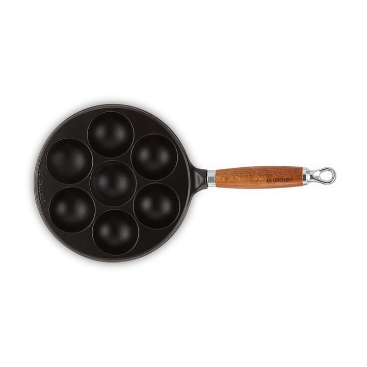 Le Creuset cast iron doughnut tin, Matte black Le Creuset