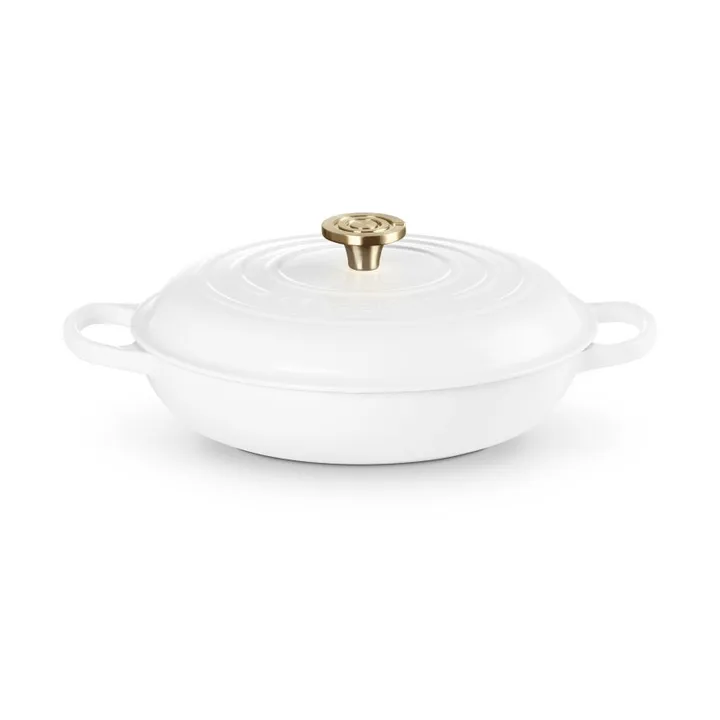 Le Creuset Classic cast iron buffet casserole - White, 3.5 l - Le Creuset
