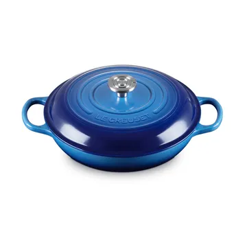 Le Creuset Classic cast iron buffet casserole with glass lid - Azure, 3.5 l - Le Creuset