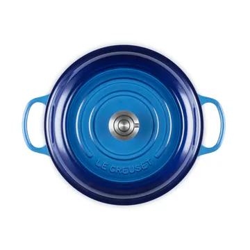 Le Creuset Classic cast iron buffet casserole with glass lid - Azure, 3.5 l - Le Creuset