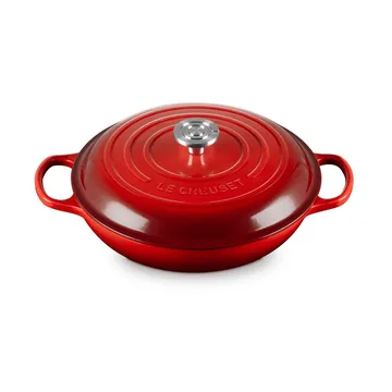 Le Creuset Classic cast iron buffet casserole with glass lid - Cerise, 3.5 l - Le Creuset